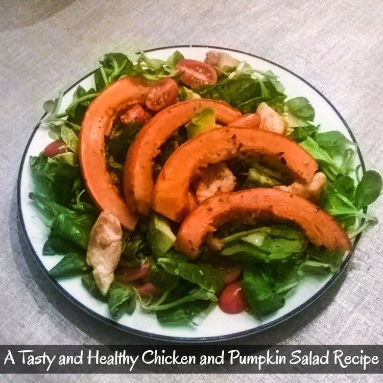 A Tasty and Healthy Chicken and Pumpkin Salad Recipe