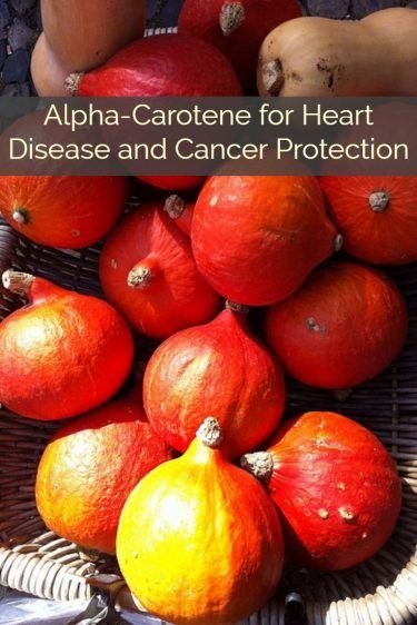 Alpha-Carotene for Heart Disease and Cancer Protection
