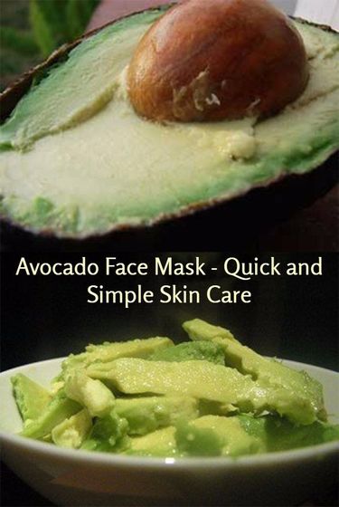 How to Make an Avocado Face Mask