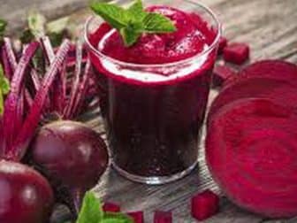Beet roots juiced