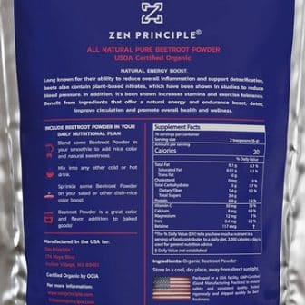ZenPrinciple beets nutritionfacts