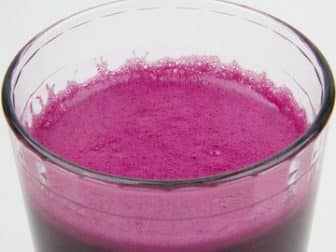 red beet juice